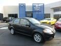 2010 Black Granite Chevrolet Aveo LT Sedan  photo #1