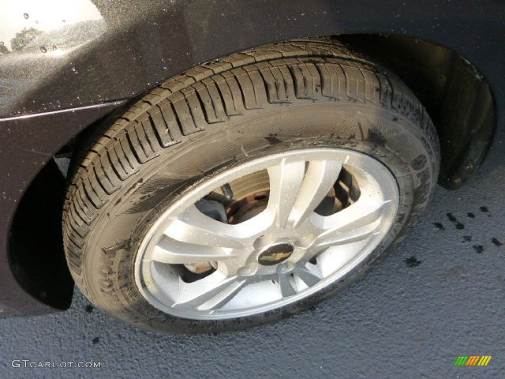 2010 Aveo LT Sedan - Black Granite / Charcoal photo #9