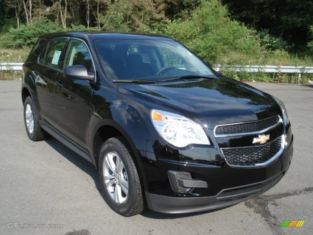 Black 2013 Chevrolet Equinox LS AWD Exterior Photo #68523960