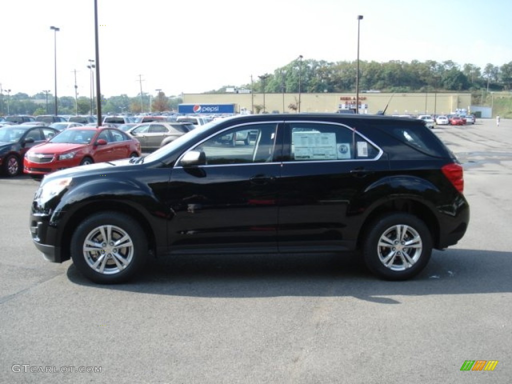 Black 2013 Chevrolet Equinox LS AWD Exterior Photo #68523983