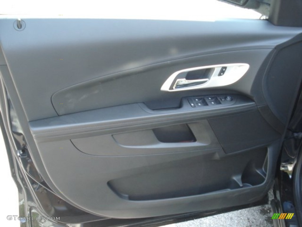 2013 Chevrolet Equinox LS AWD Jet Black Door Panel Photo #68524039