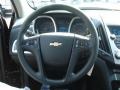 Jet Black 2013 Chevrolet Equinox LS AWD Steering Wheel