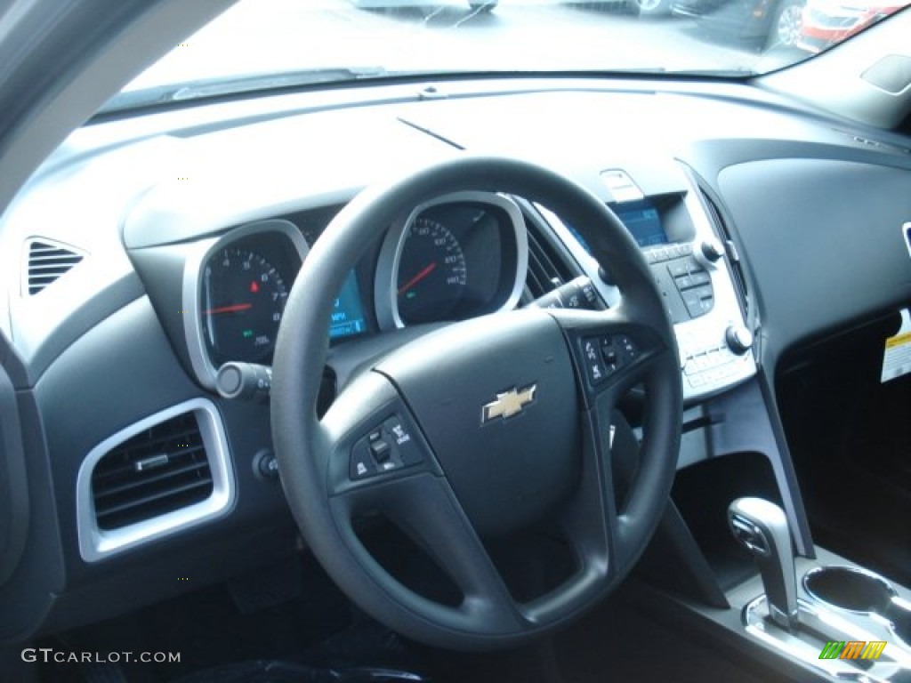 2013 Chevrolet Equinox LS AWD Jet Black Steering Wheel Photo #68524183