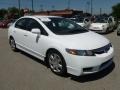 Taffeta White - Civic LX Sedan Photo No. 1