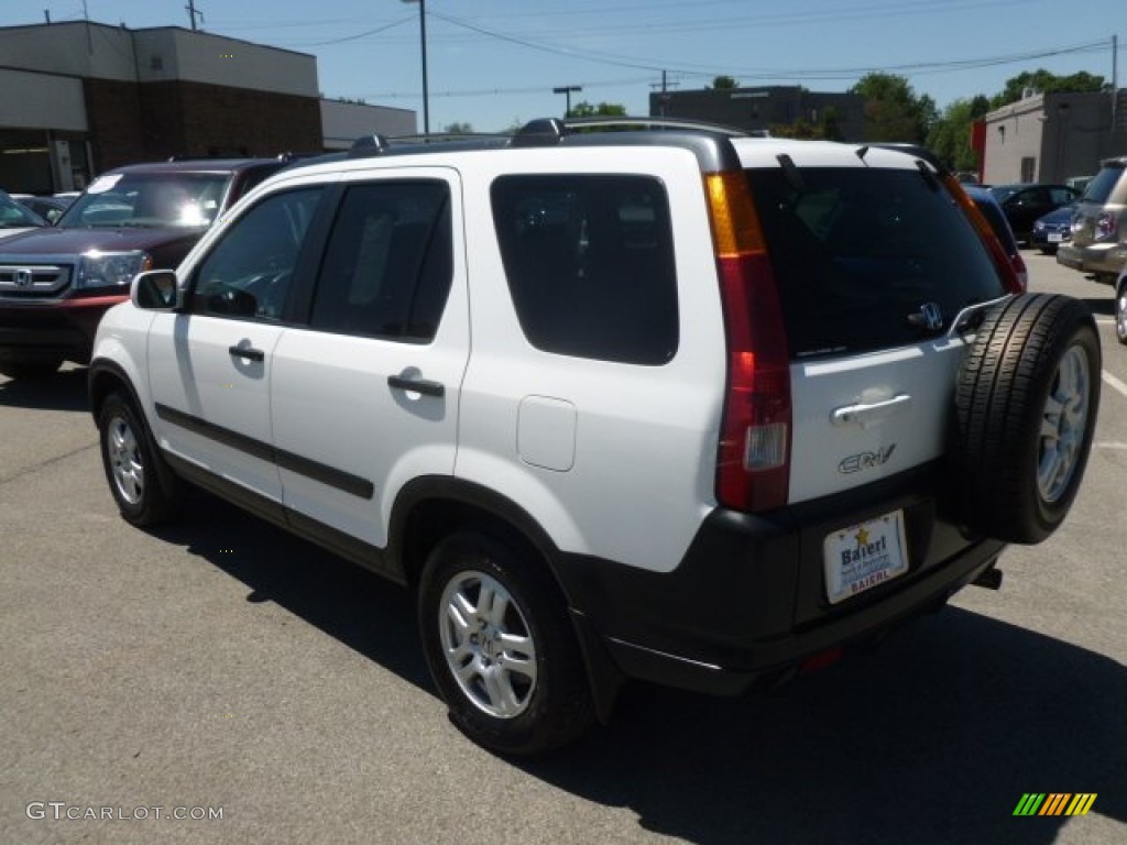 2003 CR-V EX 4WD - Taffeta White / Black photo #5