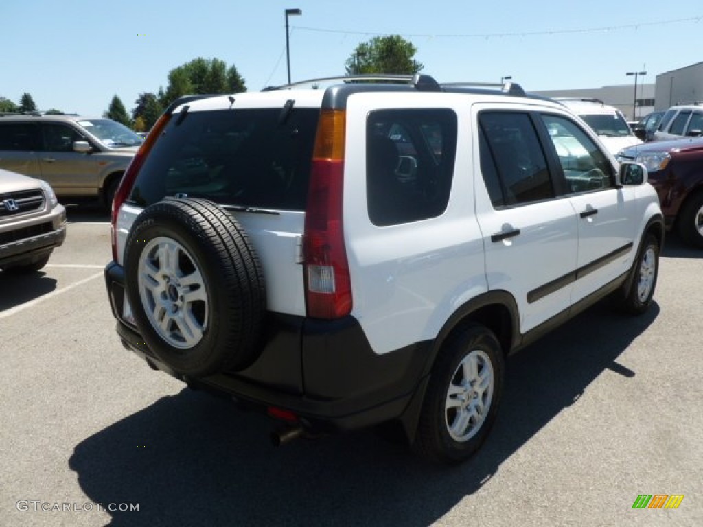 2003 CR-V EX 4WD - Taffeta White / Black photo #7