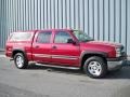 2005 Sport Red Metallic Chevrolet Silverado 1500 Z71 Crew Cab 4x4  photo #1