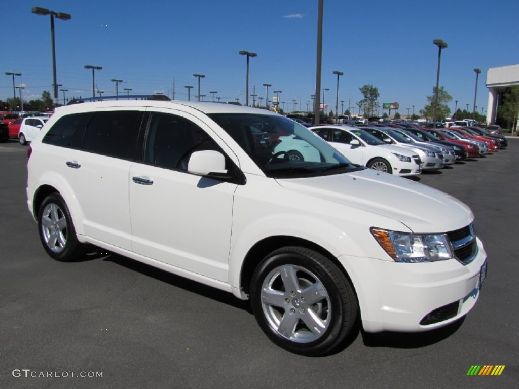 Stone White 2010 Dodge Journey R/T AWD Exterior Photo #68526634