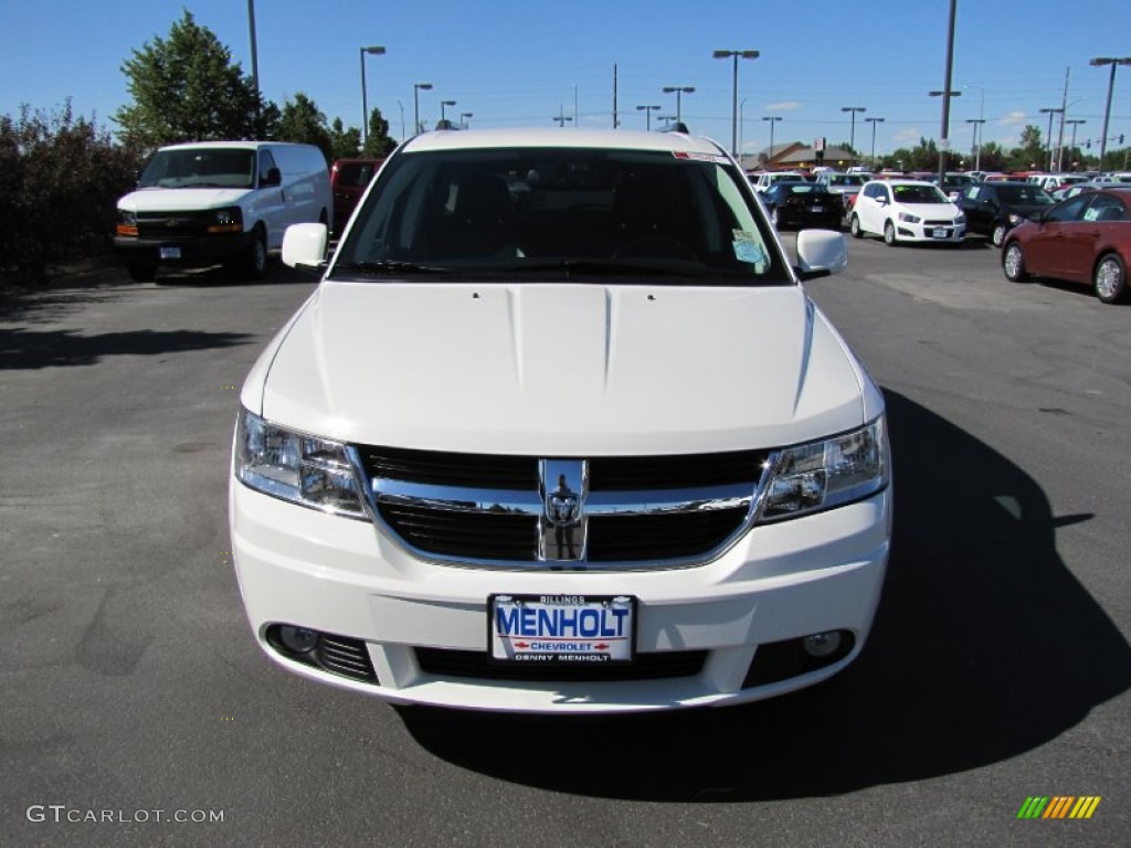 2010 Journey R/T AWD - Stone White / Dark Slate Gray photo #2