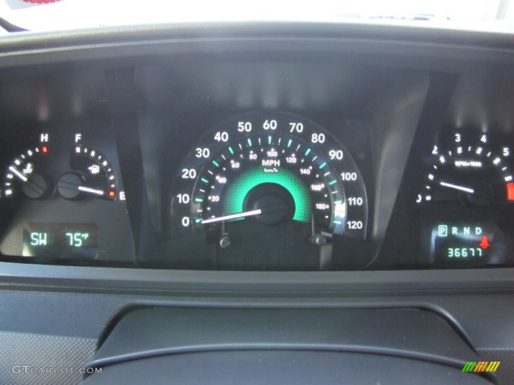 2010 Dodge Journey R/T AWD Gauges Photo #68526715