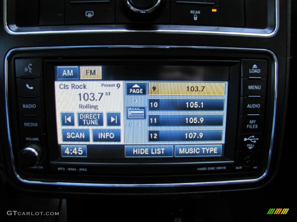 2010 Dodge Journey R/T AWD Controls Photo #68526787