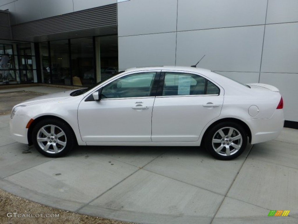 White Platinum Metallic Tri- coat 2011 Mercury Milan I4 Premier Exterior Photo #68526889