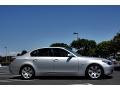 Titanium Silver Metallic 2007 BMW 5 Series 530i Sedan Exterior