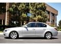 Titanium Silver Metallic 2007 BMW 5 Series 530i Sedan Exterior