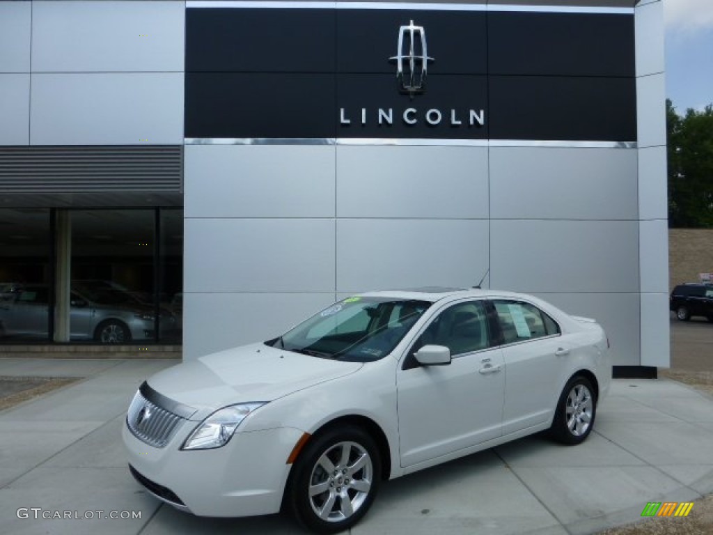 White Suede 2010 Mercury Milan V6 Premier Exterior Photo #68527084