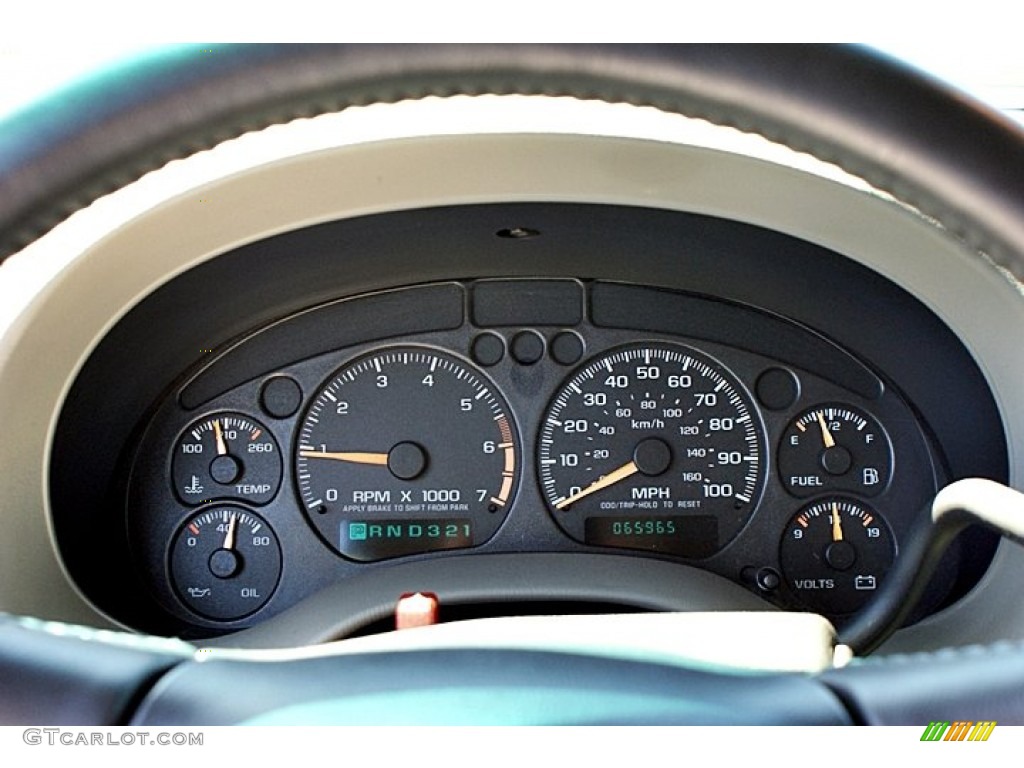 2002 Chevrolet S10 Extended Cab Gauges Photo #68527444