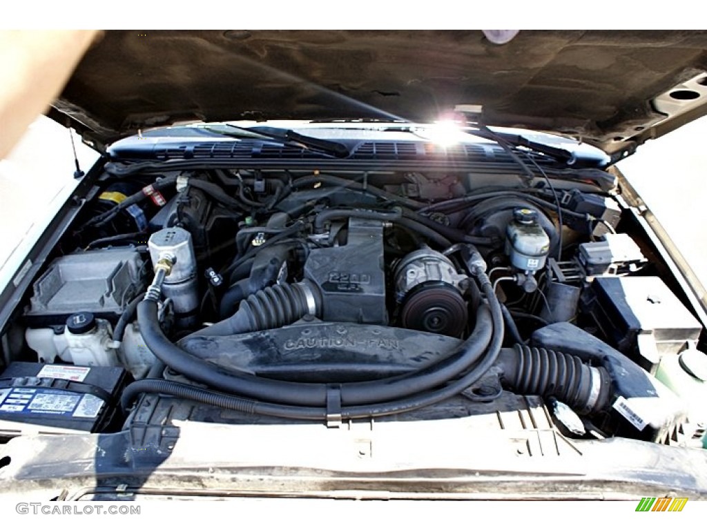 2002 Chevrolet S10 Extended Cab 2.2 Liter OHV 8-Valve Flex Fuel 4 Cylinder Engine Photo #68527543