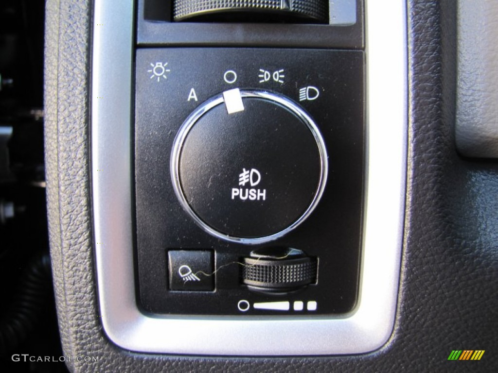 2010 Dodge Ram 2500 Laramie Mega Cab 4x4 Controls Photo #68527961