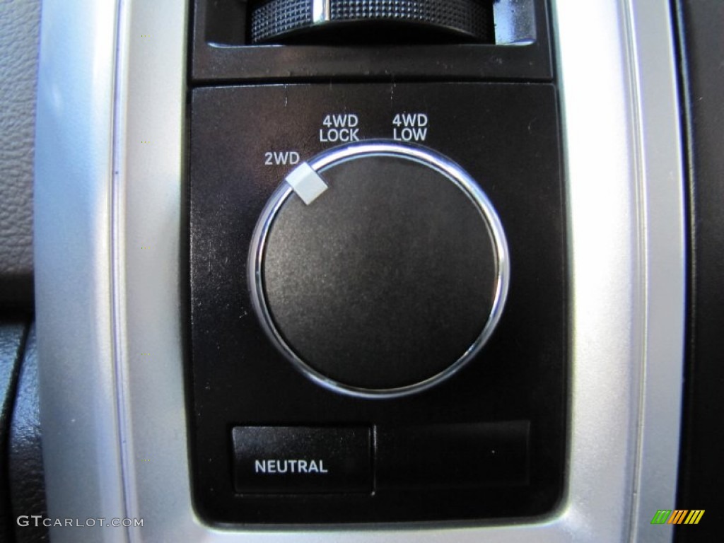 2010 Dodge Ram 2500 Laramie Mega Cab 4x4 Controls Photo #68527969