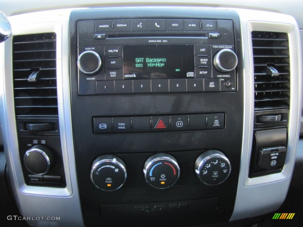 2010 Dodge Ram 2500 Laramie Mega Cab 4x4 Controls Photo #68528008