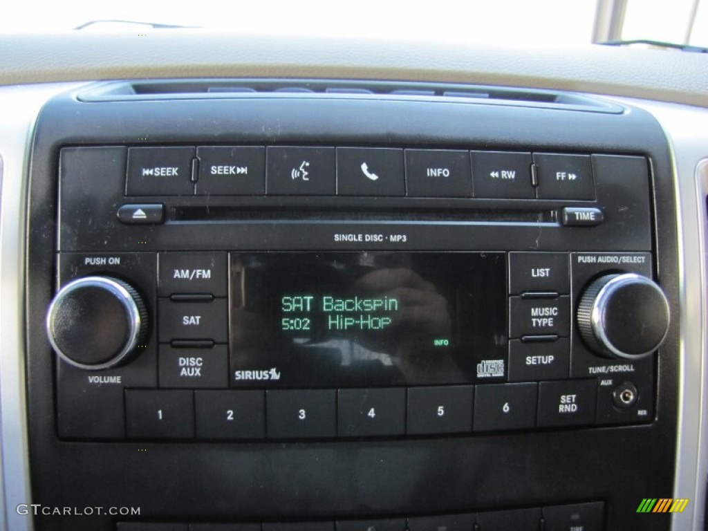 2010 Dodge Ram 2500 Laramie Mega Cab 4x4 Audio System Photo #68528016