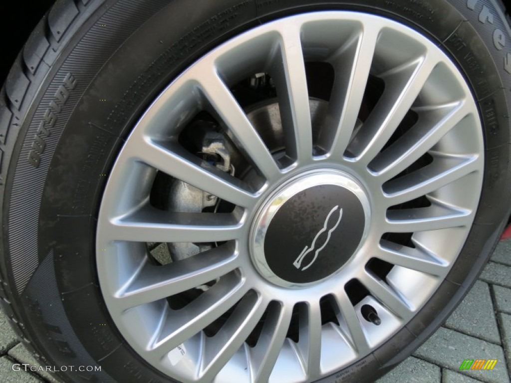 2012 Fiat 500 Lounge Wheel Photo #68528090