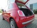 2012 Rosso Brillante (Red) Fiat 500 Lounge  photo #14