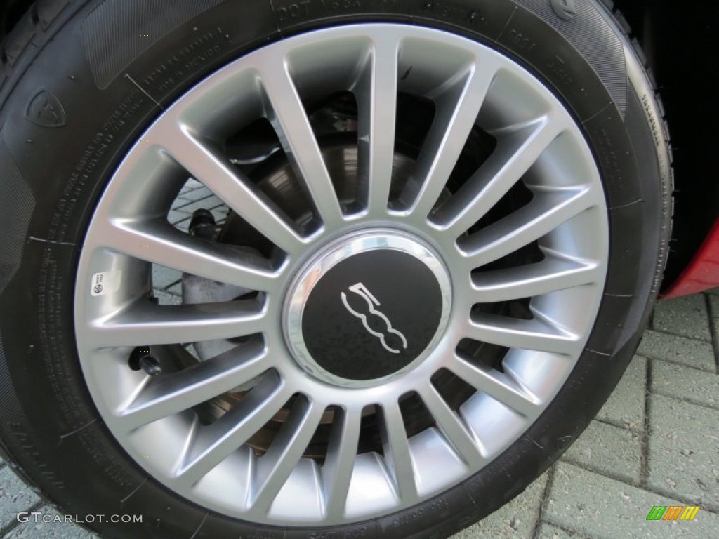 2012 Fiat 500 Lounge Wheel Photo #68528140