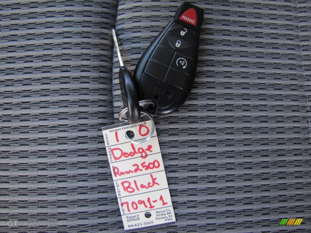 2010 Dodge Ram 2500 Laramie Mega Cab 4x4 Keys Photo #68528154