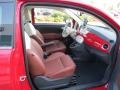 2012 Rosso Brillante (Red) Fiat 500 Lounge  photo #18