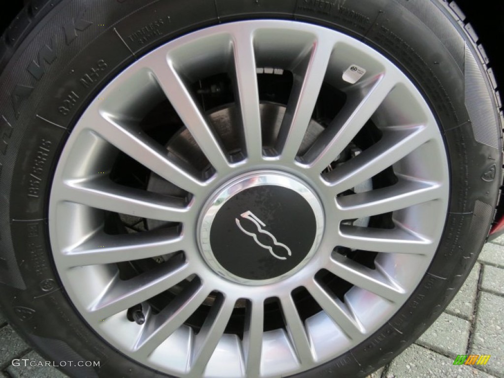 2012 Fiat 500 Lounge Wheel Photo #68528179
