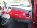 2012 Rosso Brillante (Red) Fiat 500 Lounge  photo #21