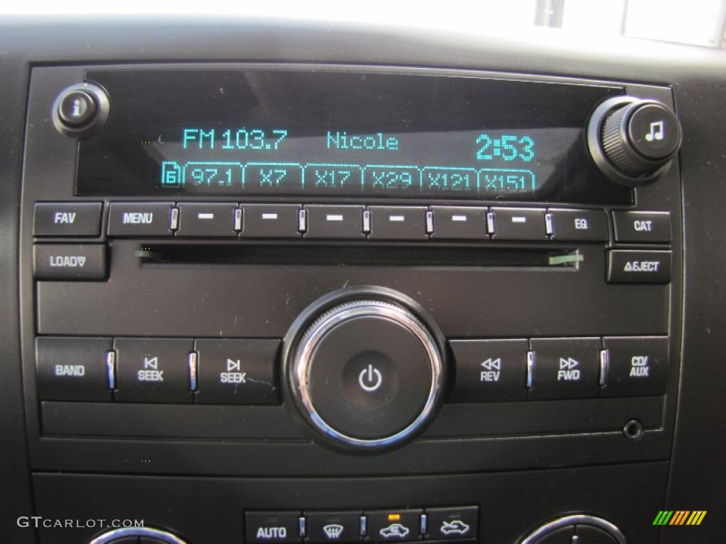 2007 Chevrolet Silverado 1500 LT Extended Cab 4x4 Audio System Photo #68528377