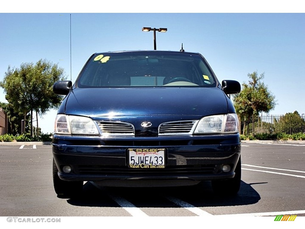 2004 Silhouette Premier AWD - Indigo Blue / Gray photo #3