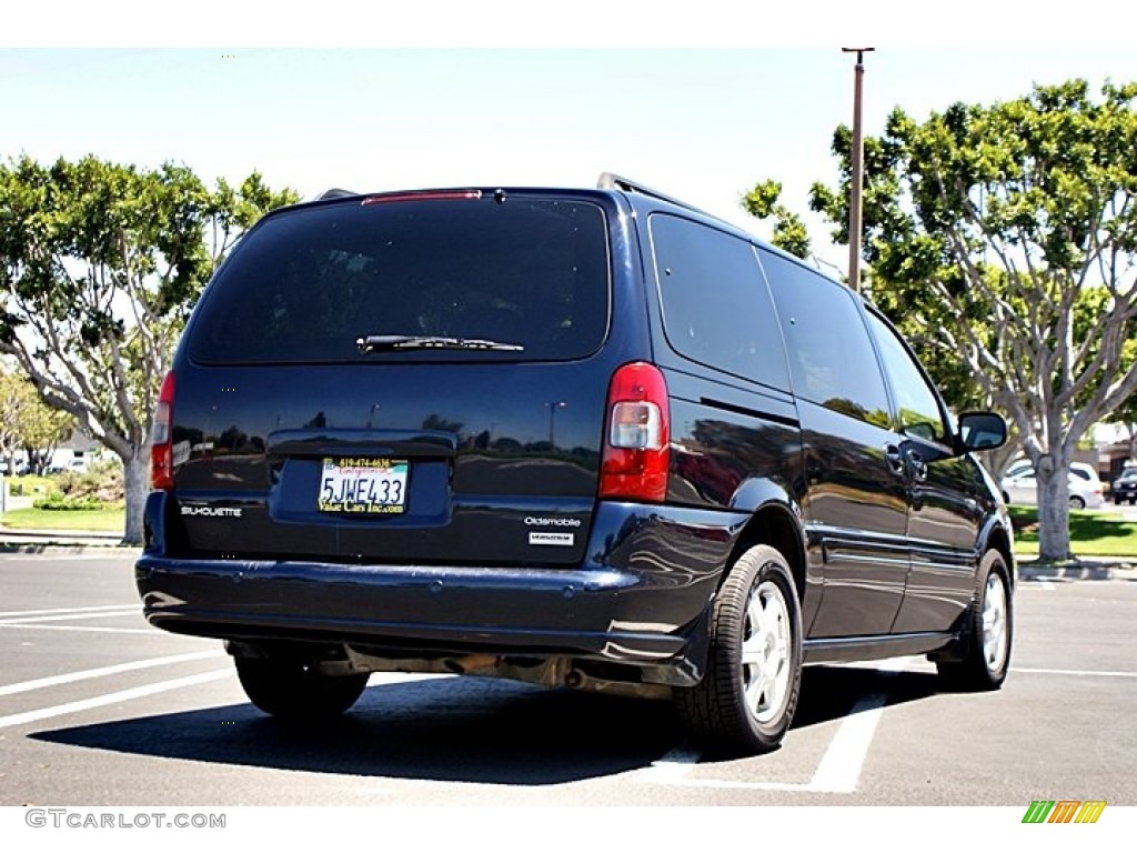 2004 Silhouette Premier AWD - Indigo Blue / Gray photo #6