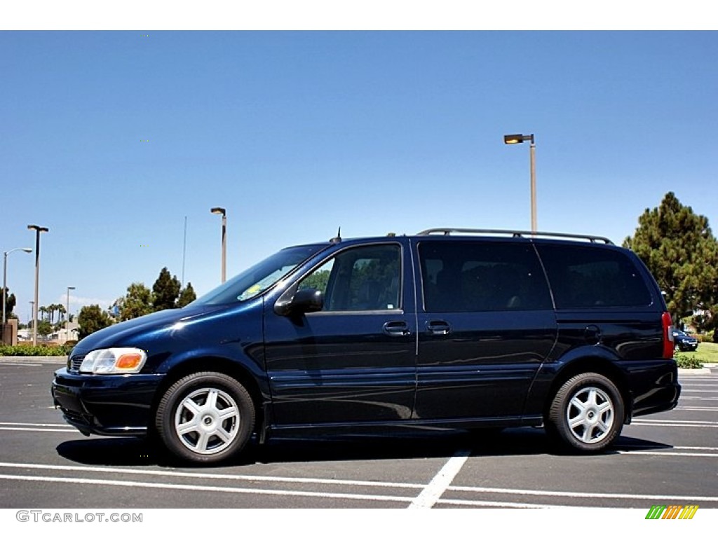 2004 Silhouette Premier AWD - Indigo Blue / Gray photo #9