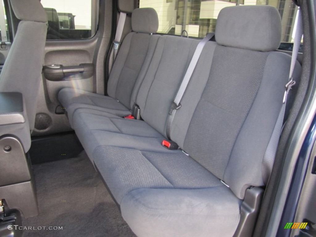 2007 Chevrolet Silverado 1500 LT Extended Cab 4x4 Rear Seat Photo #68528443