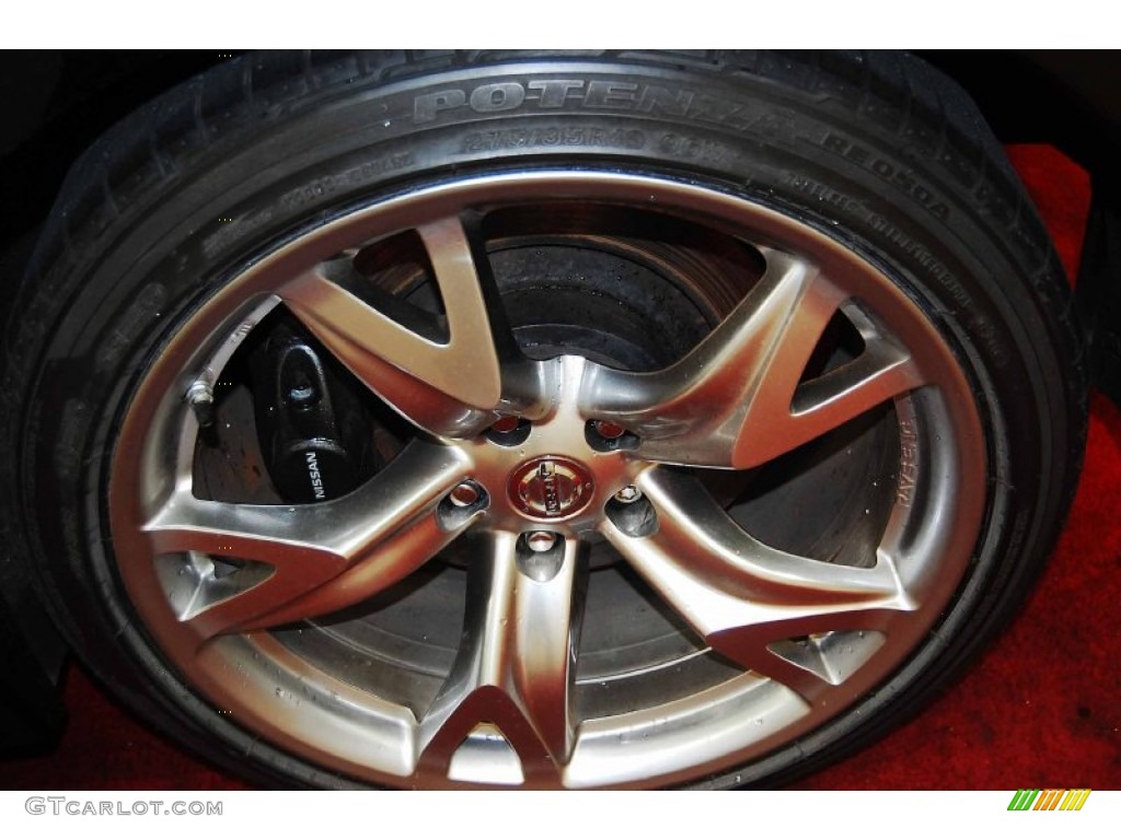 2010 Nissan 370Z Sport Touring Roadster Wheel Photo #68528878