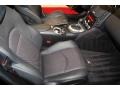 Black Leather 2010 Nissan 370Z Sport Touring Roadster Interior Color