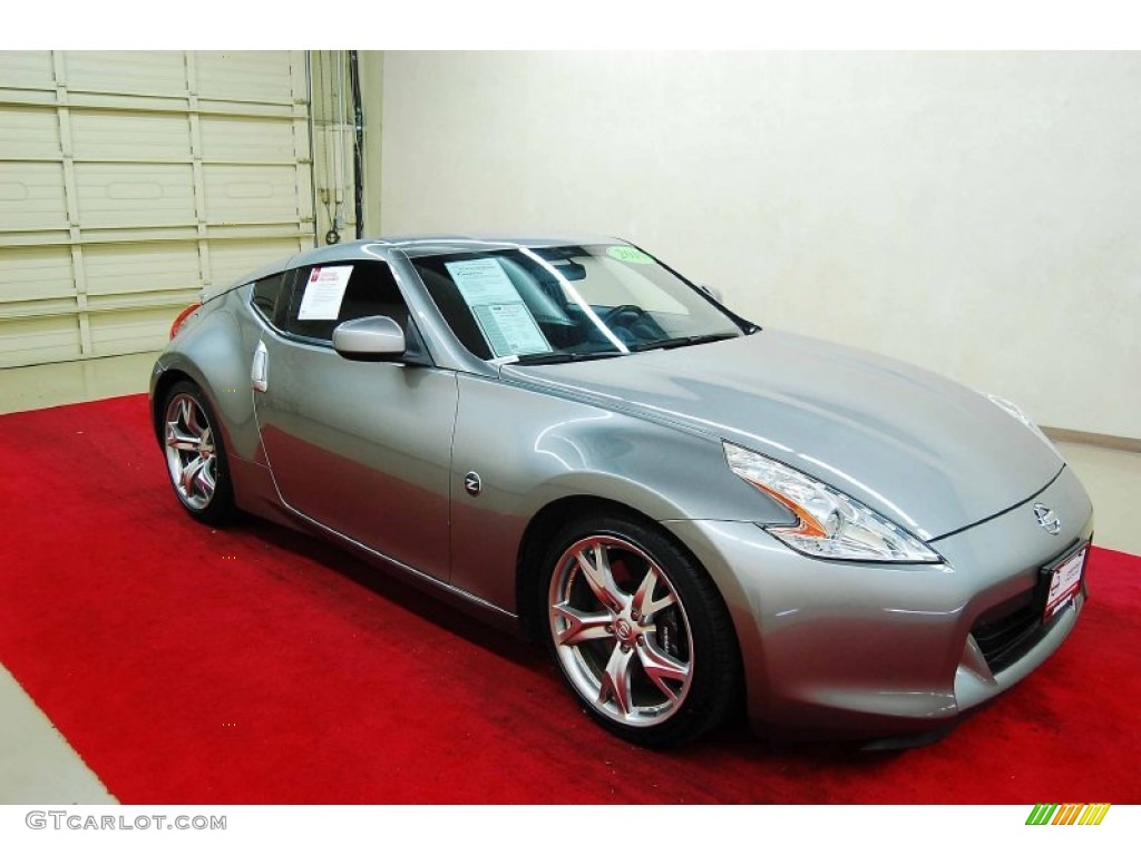 Platinum Graphite 2010 Nissan 370Z Sport Coupe Exterior Photo #68529214