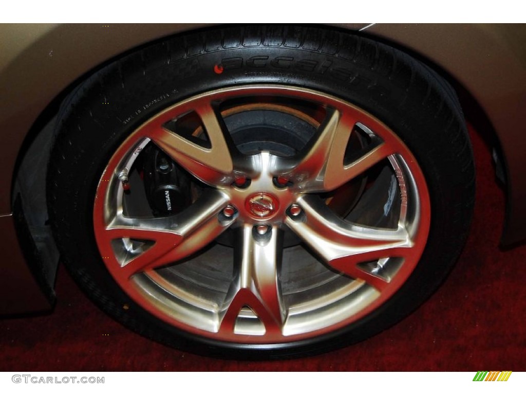2010 Nissan 370Z Sport Coupe Wheel Photo #68529274