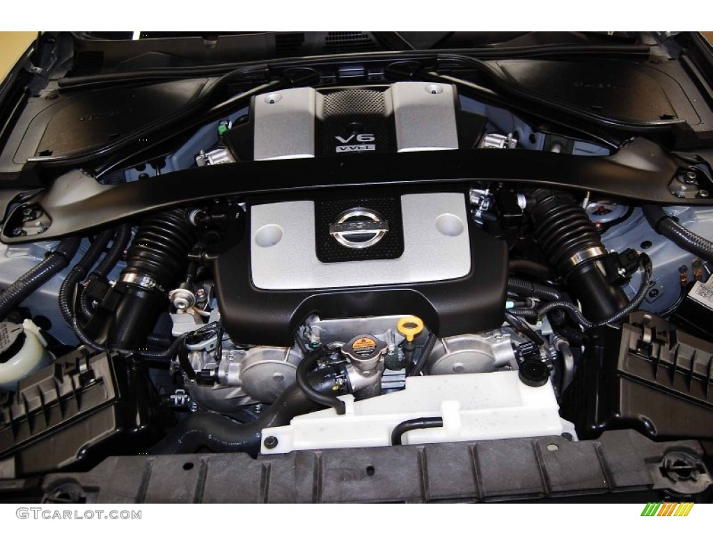 2010 Nissan 370Z Sport Coupe 3.7 Liter DOHC 24-Valve CVTCS V6 Engine Photo #68529397