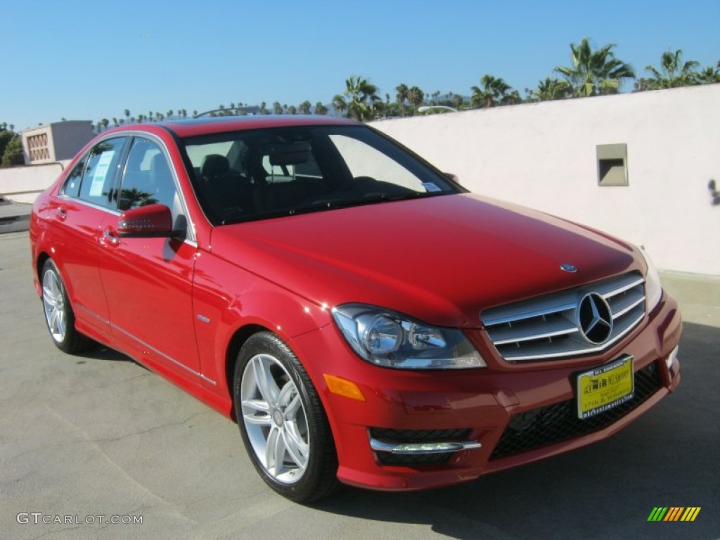 Mars Red Mercedes-Benz C