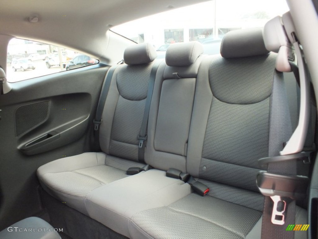 Gray Interior 2013 Hyundai Elantra Coupe GS Photo #68531296