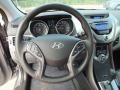 Gray 2013 Hyundai Elantra Coupe GS Steering Wheel