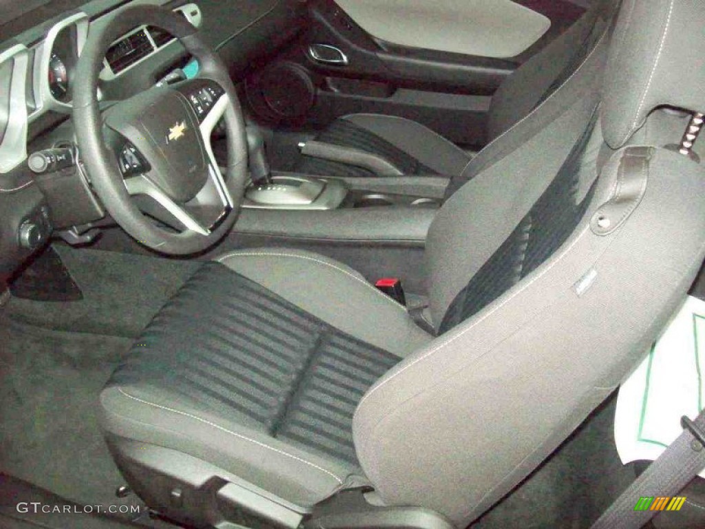 Black Interior 2012 Chevrolet Camaro LS Coupe Photo #68531770