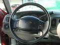 Medium Graphite 1997 Ford F150 XLT Extended Cab 4x4 Steering Wheel