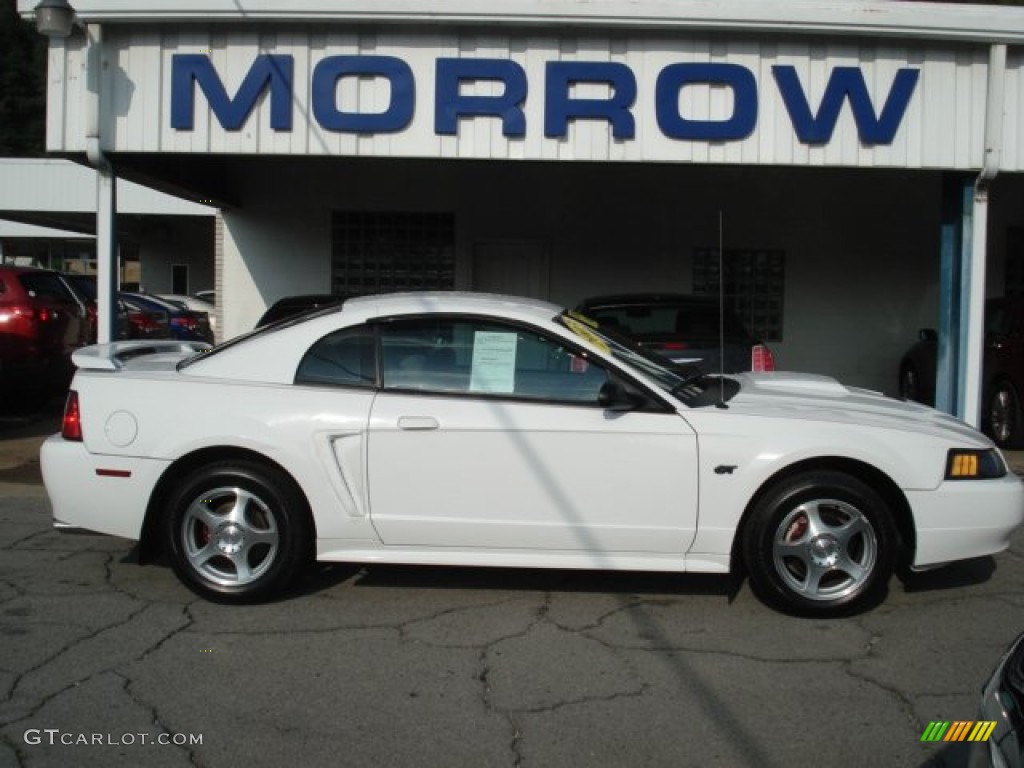 Oxford White Ford Mustang