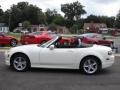 Marble White 2008 Mazda MX-5 Miata Sport Roadster Exterior