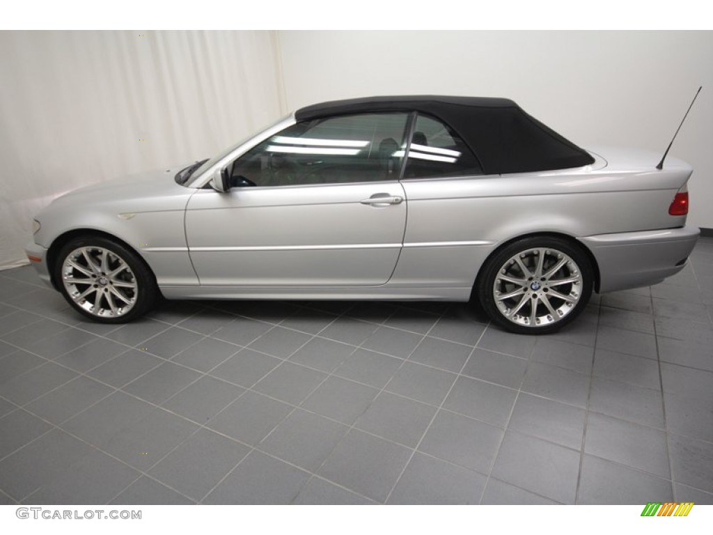 Titanium Silver Metallic 2006 BMW 3 Series 330i Convertible Exterior Photo #68533779